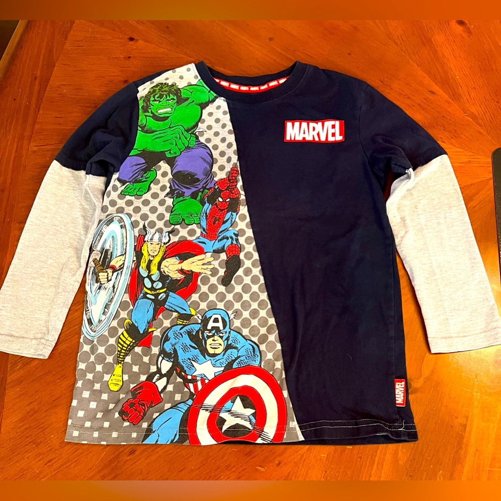 Boys Marvel Shirt